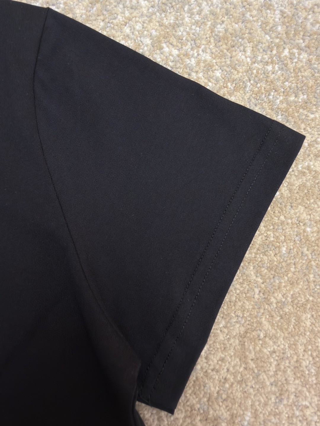 AMIPARIS Ami 爱心刺绣圆领短袖 T恤 夏季 黑色 白色 A0 BFHJ108723-001