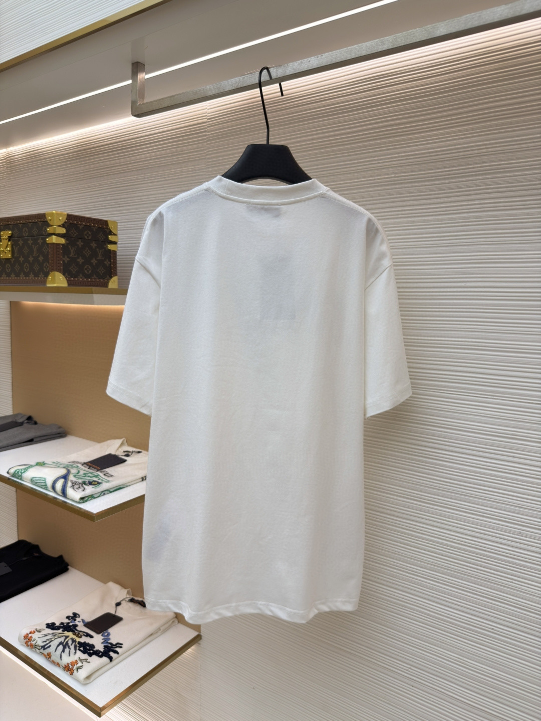 GUCCI 古驰 锋刃字母logo印花 短袖 T恤 圆领 套头 夏季 白色（绿粉） 白色（绿红）A0 565806-XJAZY-9037