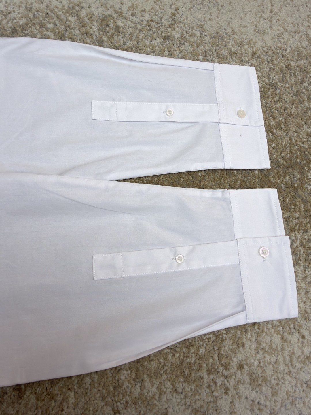 Acne Studios 复古效果分层假两件徽标T恤 打底衫 长袖 白色 黑色 A5 CL0422-228