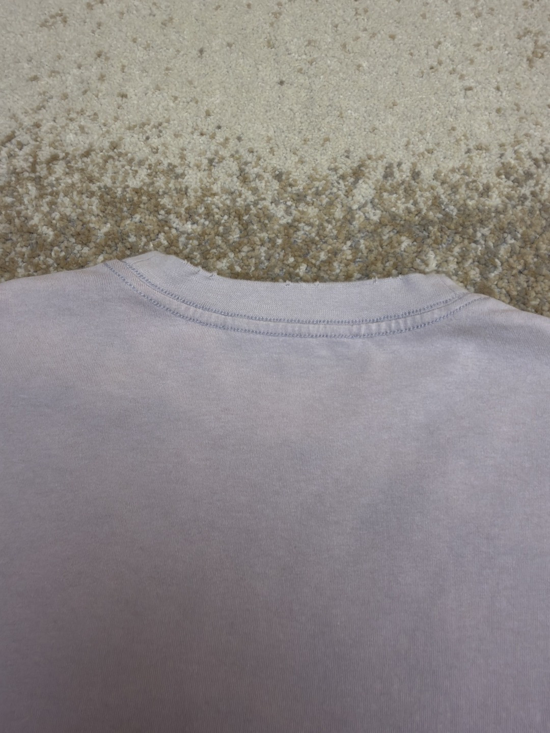 Acne Studios 复古效果分层假两件徽标T恤 打底衫 长袖 白色 黑色 A5 CL0422-228