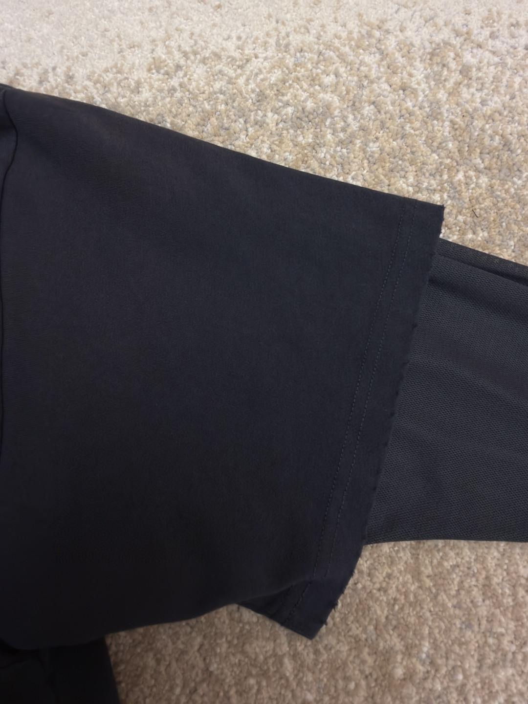 Acne Studios 复古效果分层假两件徽标T恤 打底衫 长袖 白色 黑色 A5 CL0422-228