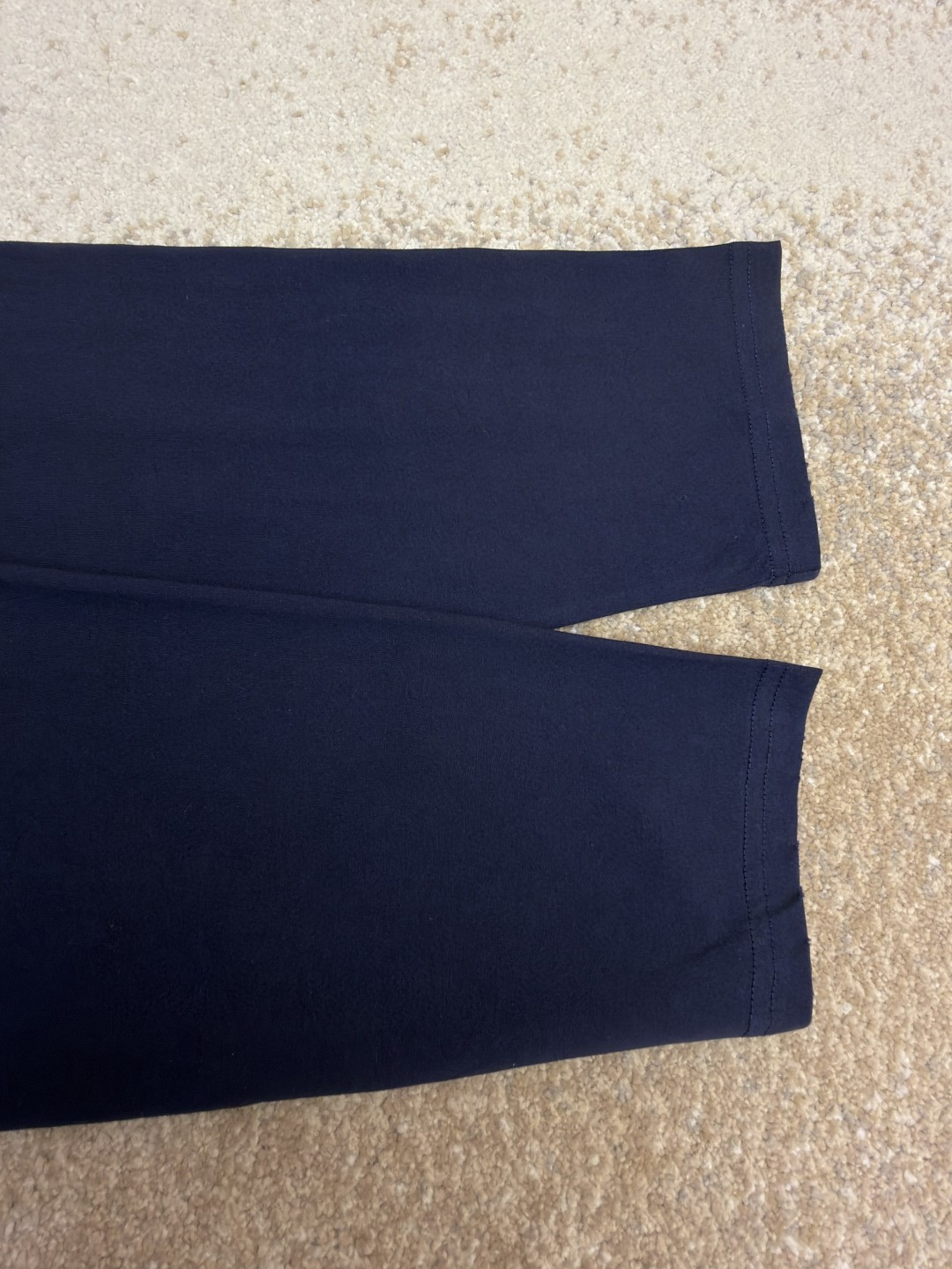 Acne Studios 纽扣徽标印花假两件圆领T恤 打底衫 长袖 蓝色 A5 CL0431-833