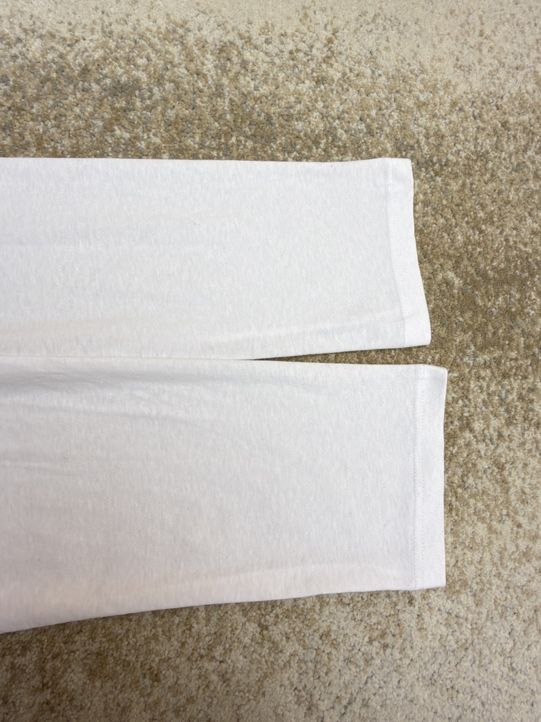 Acne Studios 复古数码蝴蝶结印花圆领T恤 打底衫 长袖 白色 A2 CL0343-DC6