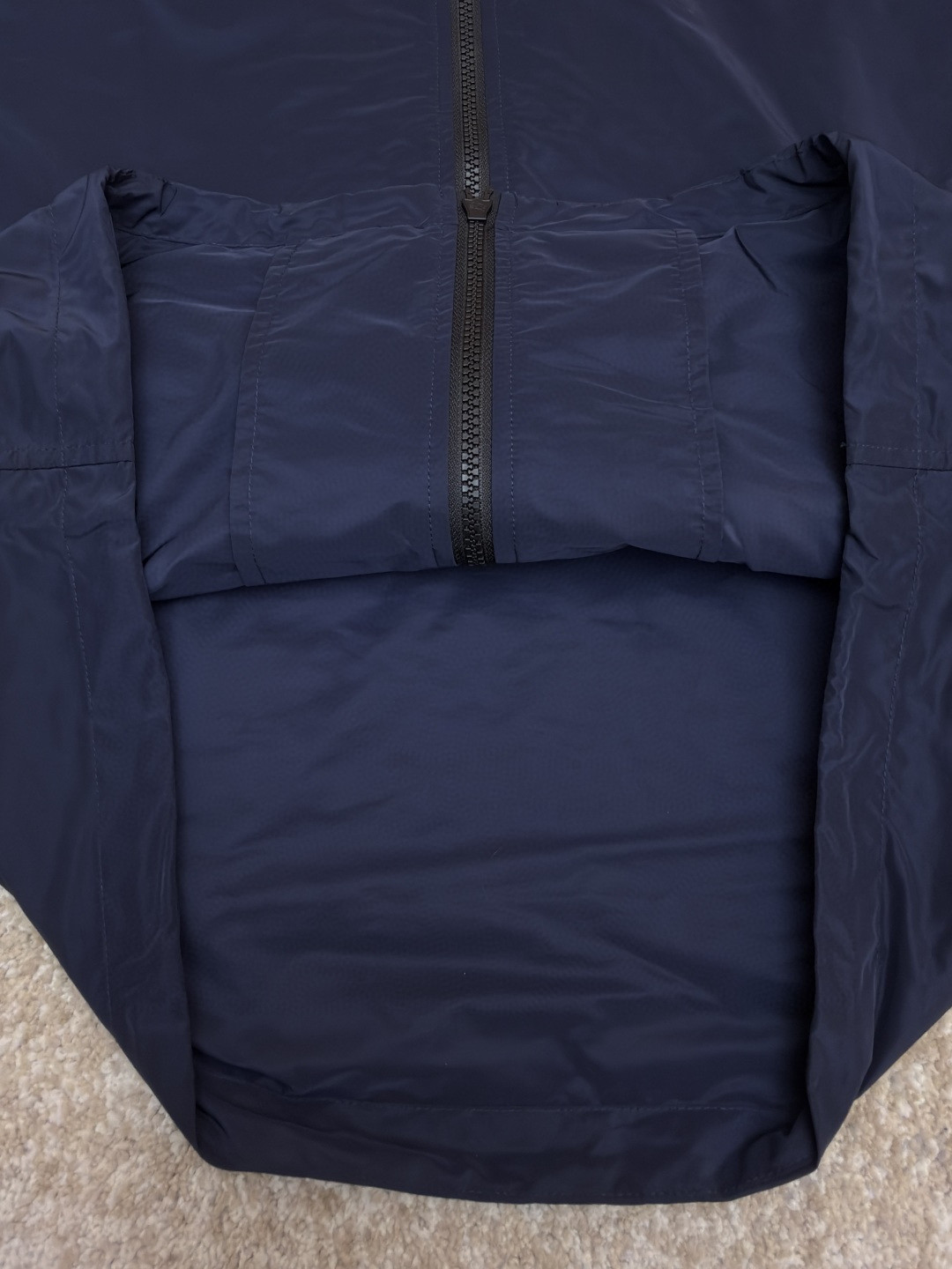 Burberry 巴宝莉 战马绣花拉链连帽夹克 长袖 外套 蓝色 B0