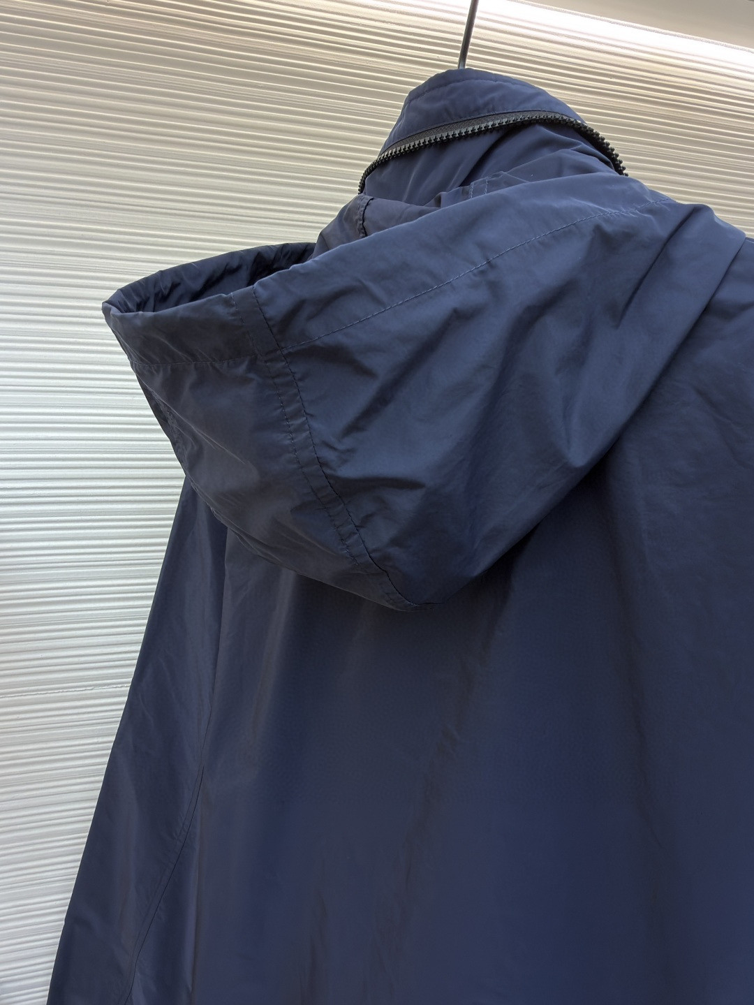 Burberry 巴宝莉 战马绣花拉链连帽夹克 长袖 外套 蓝色 B0