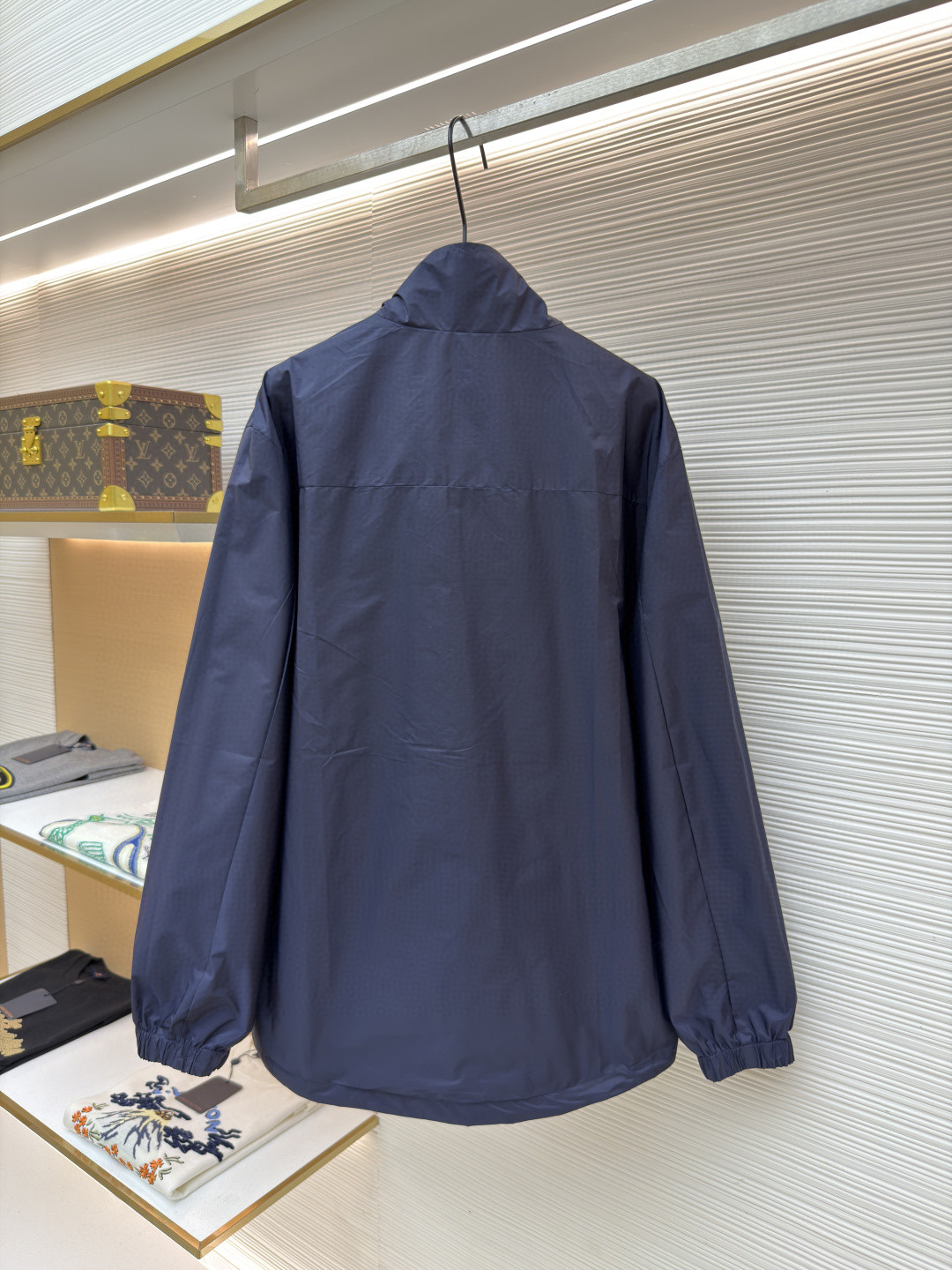 PRADA 普拉达 再生尼龙双面两穿拉链立领夹克 外套 长袖 黑色 B0 SGH057-1060-F082P-09