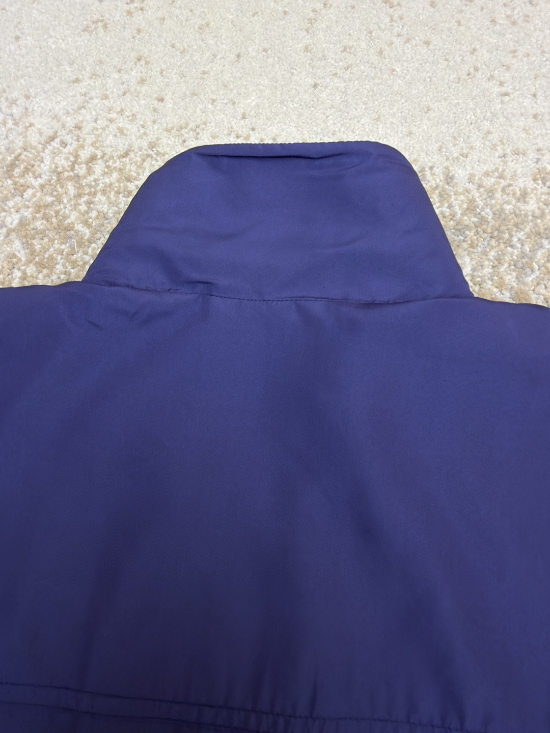 MIU MIU 缪缪 科技府绸束口拉链外套 夹克 长袖 女款 蓝色 B0 ML1461-18VS-F0V41-S-OOO