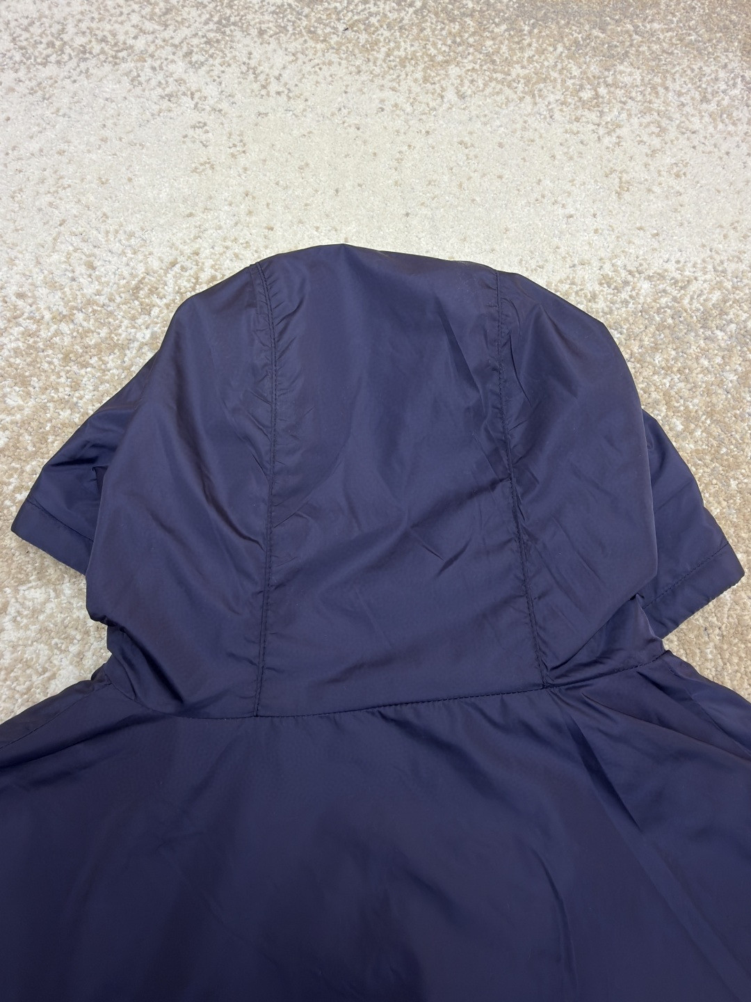 MIU MIU 缪缪 双面两穿logo徽标拉链连帽卫衣 夹克 外套 长袖 蓝色 B0 