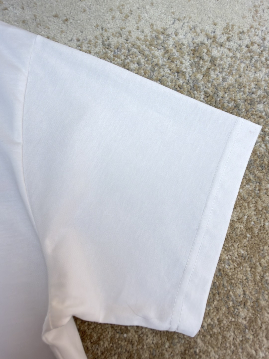 GUCCI 古驰 织带锁扣圆领短袖T恤 夏季 白色 A0 837959-XJHM5-9081