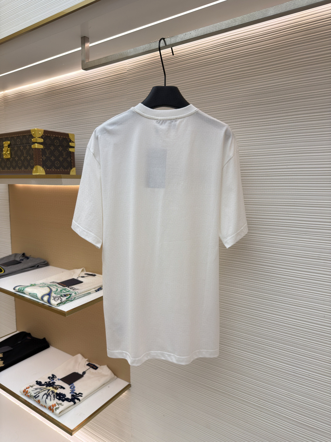 GUCCI 古驰 织带锁扣圆领短袖T恤 夏季 白色 A0 837959-XJHM5-9081