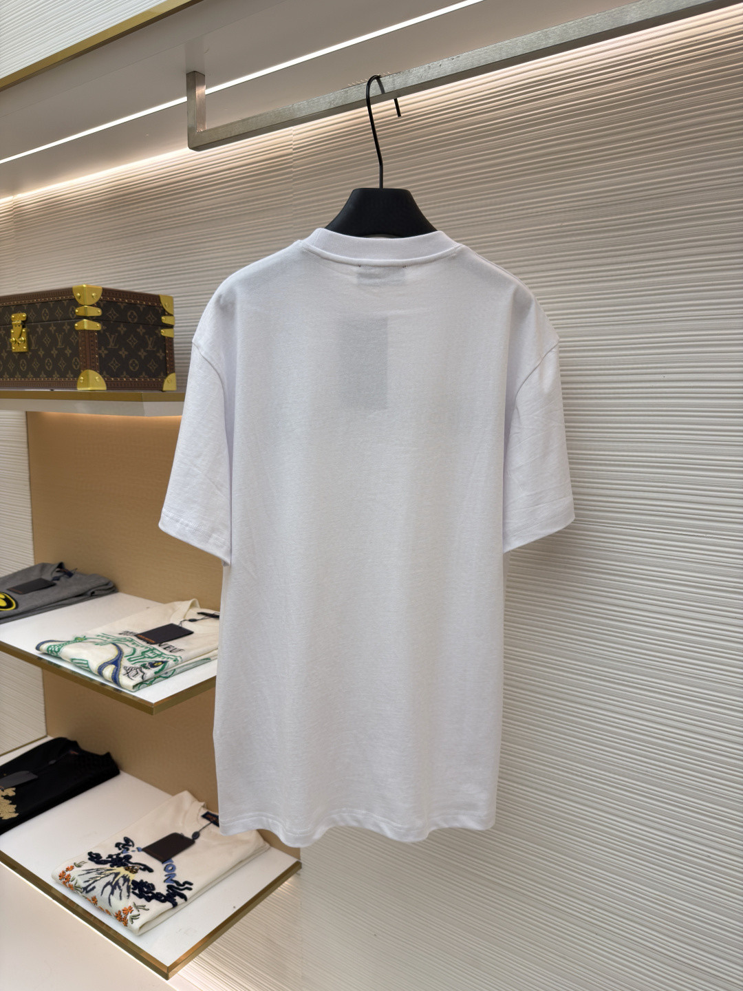 GUCCI 古驰 马衔扣印织带圆领短袖T恤 夏季 白色 红色 A0 855021-XJHOJ-9051