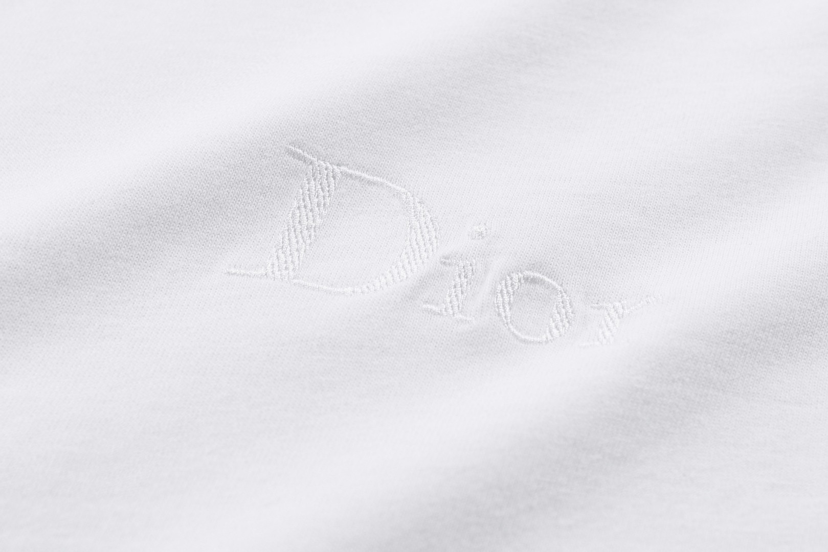 DIOR 迪奥 刺绣平纹圆领T恤 短袖 白色 黑色 A0 683J606A0677-C989