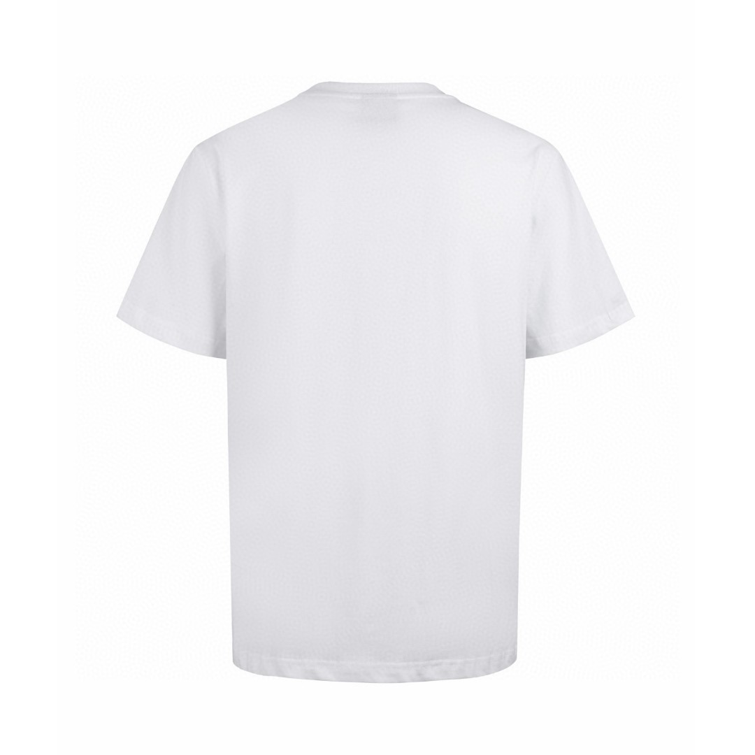 DIOR 迪奥 刺绣平纹圆领T恤 短袖 白色 黑色 A0 683J606A0677-C989