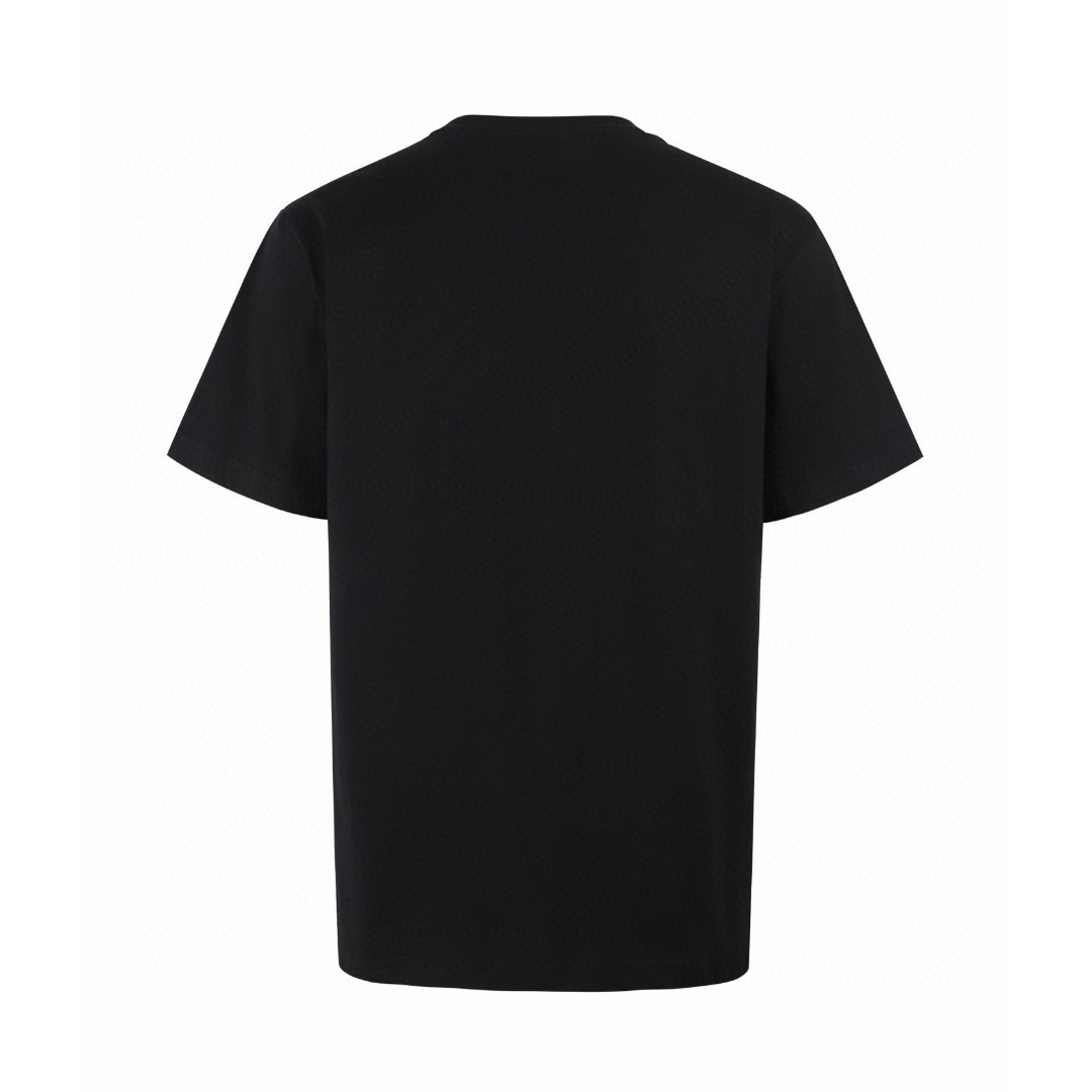 DIOR 迪奥 刺绣平纹圆领T恤 短袖 白色 黑色 A0 683J606A0677-C989