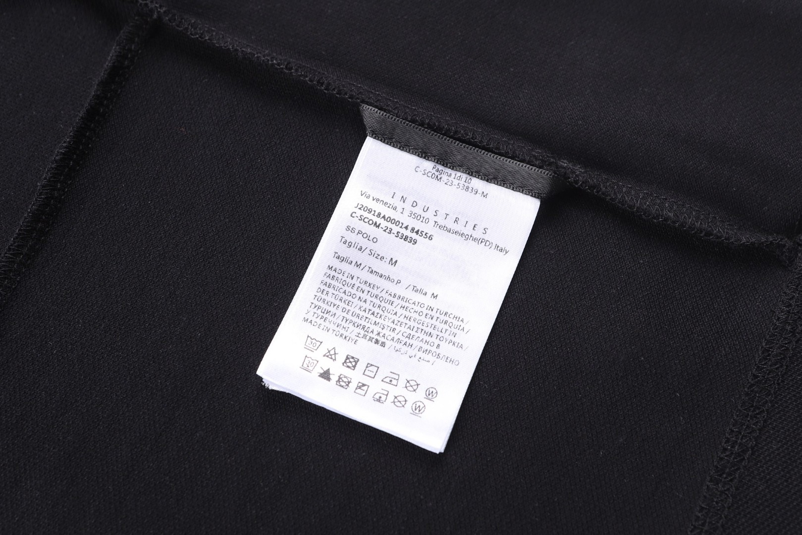 Moncler 蒙口 标识贴片Polo衫 短袖 T恤 夏季 白色 黑色 A0 K20918A0001284556001