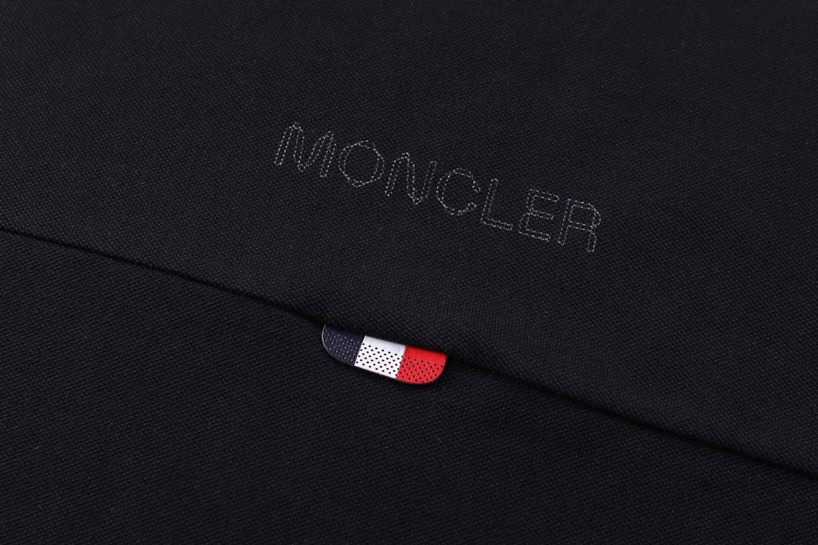Moncler 蒙口 标识贴片Polo衫 短袖 T恤 夏季 白色 黑色 A0 K20918A0001284556001