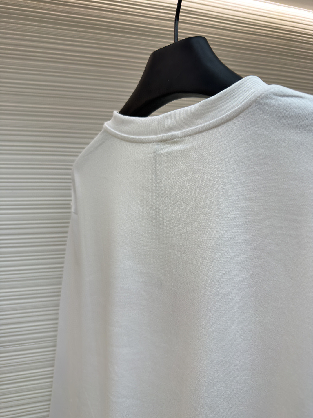 CELINE 徽标刺绣圆领T恤 打底衫 长袖 黑色 白色 A5 RX0IZ1242-38AW