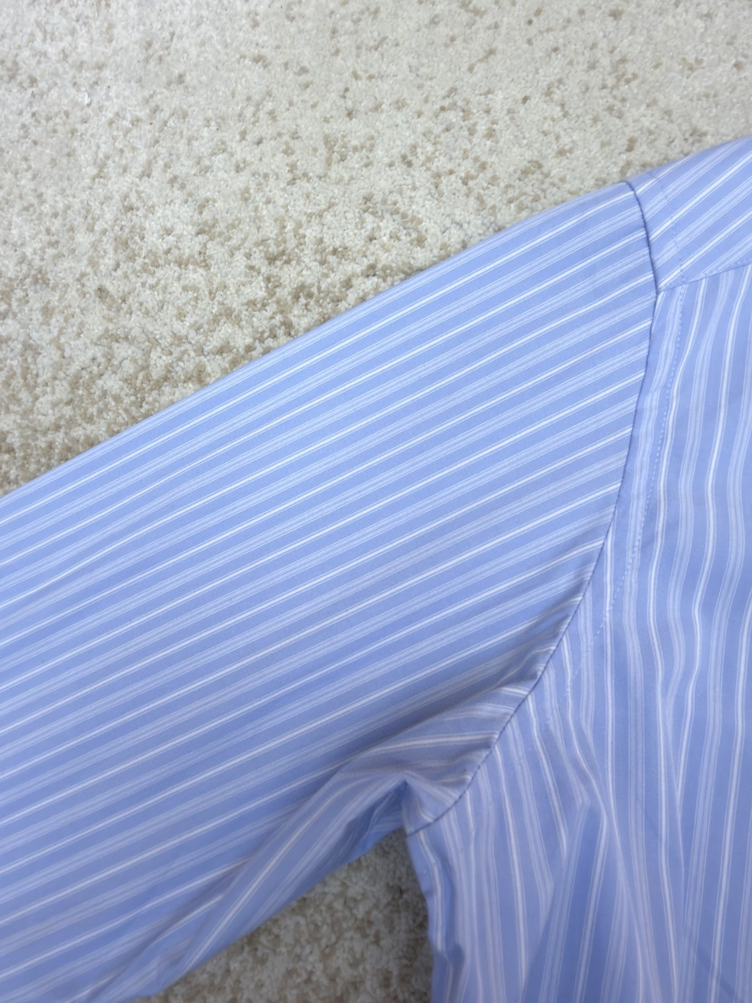 AMIPARIS 口袋条纹衬衫 外套 长袖 蓝色 B0 USH766CO0219