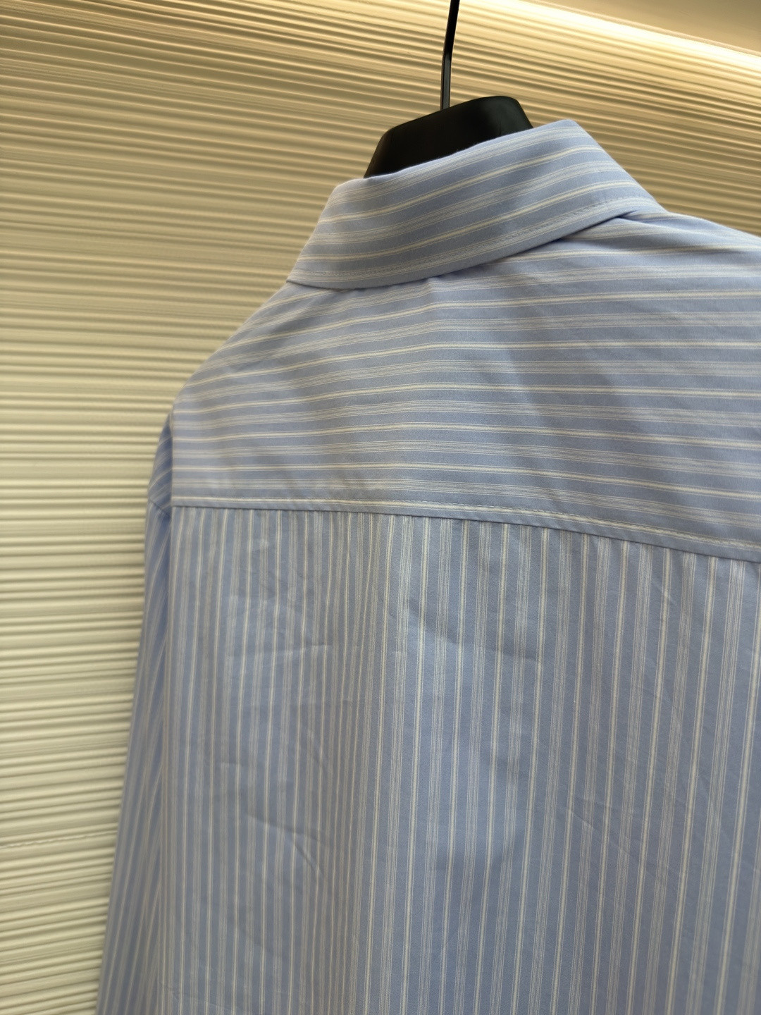 AMIPARIS 口袋条纹衬衫 外套 长袖 蓝色 B0 USH766CO0219