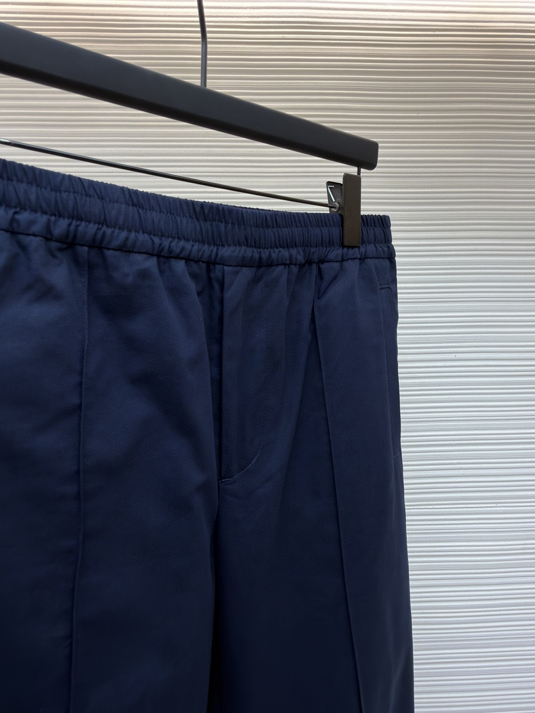 GUCCI 古驰 织带边饰松紧腰休闲裤 运动裤 长裤 裤子 蓝色 B0