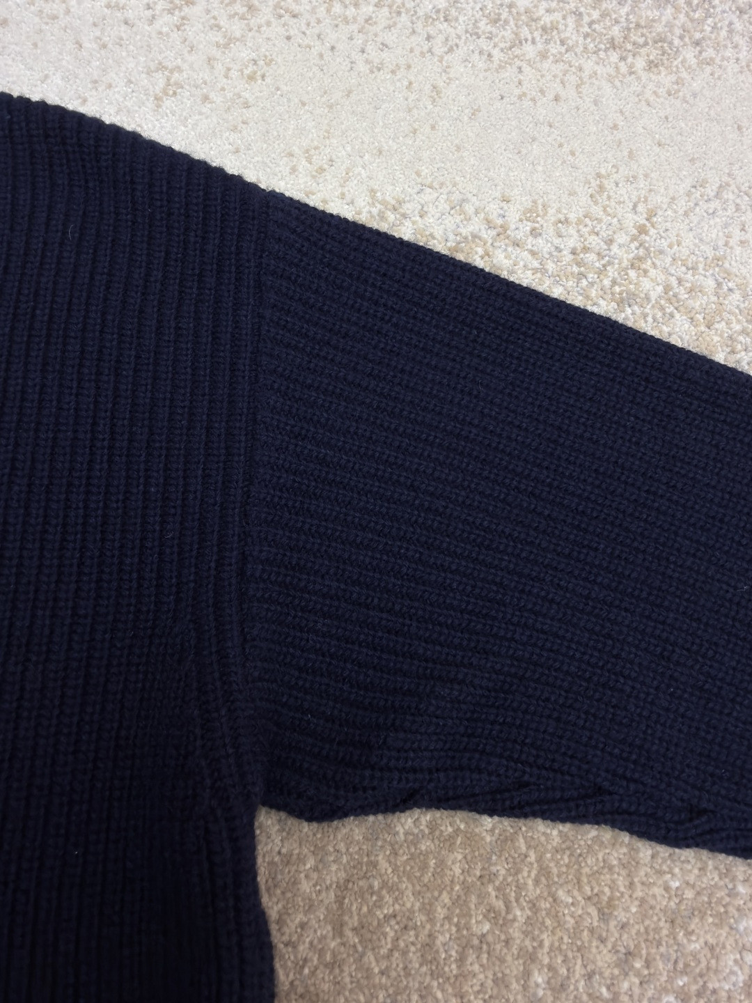 CELINE 赛琳 标识圆领毛衣 针织衫 外套 长袖 蓝色 B0