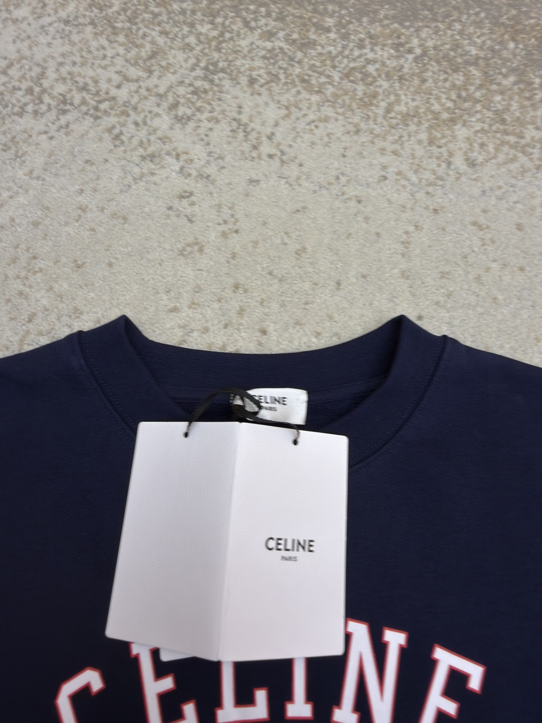 CELINE 赛琳 印花圆领卫衣 外套 长袖 蓝色 A5 RY0S1510Z-07RV