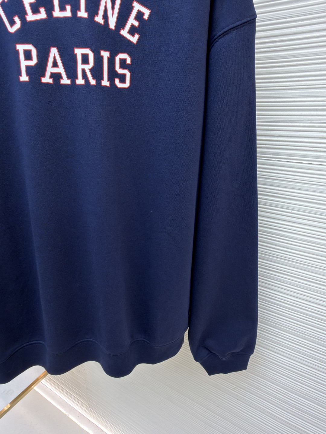 CELINE 赛琳 印花圆领卫衣 外套 长袖 蓝色 A5 RY0S1510Z-07RV