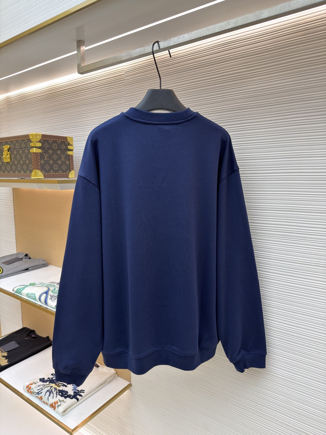 CELINE 赛琳 印花圆领卫衣 外套 长袖 蓝色 A5 RY0S1510Z-07RV