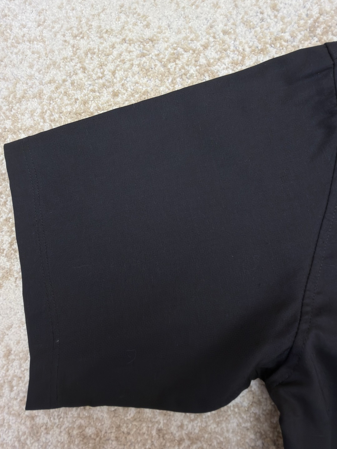 Loewe 罗意威 绣花亚麻短袖衬衫 外套 夏季 黑色 A5 H616Y05X73-1100