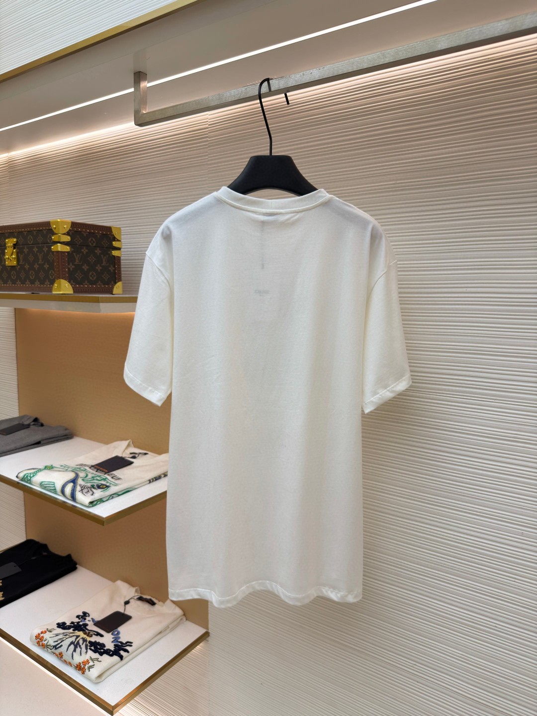 CELINE 赛琳 凯旋门字母印花 短袖 T恤 圆领 夏款 黑色 白色 A0 RX0BO671Q-38AW