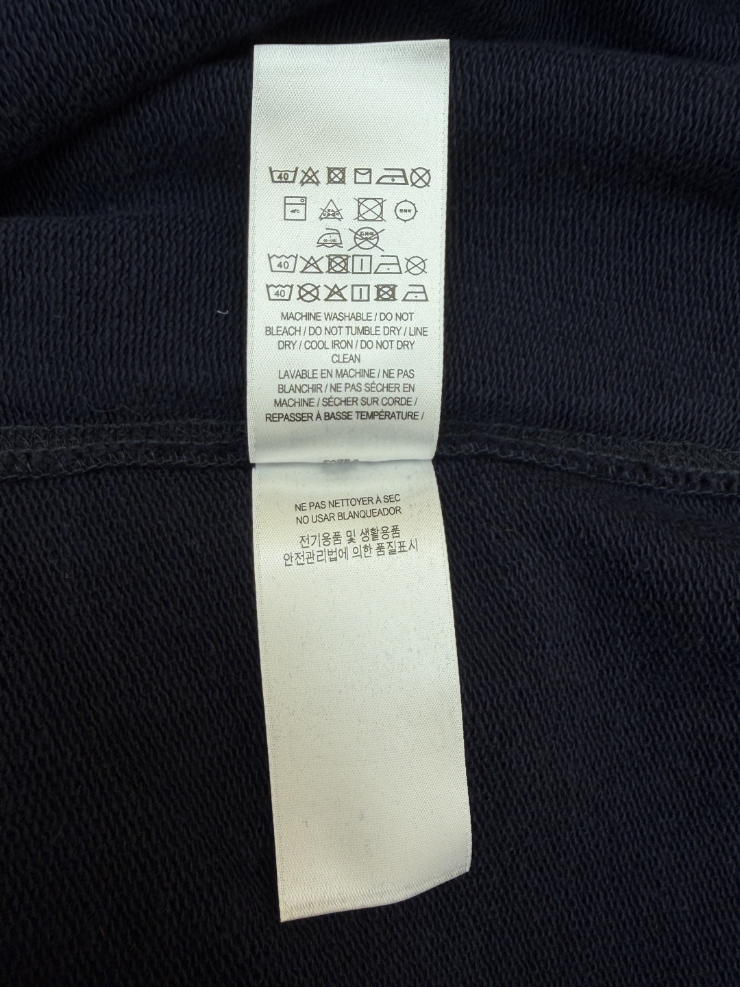 Burberry 巴宝莉 绒毛马刺绣连帽卫衣 长袖 外套 海军蓝 B0 81184101