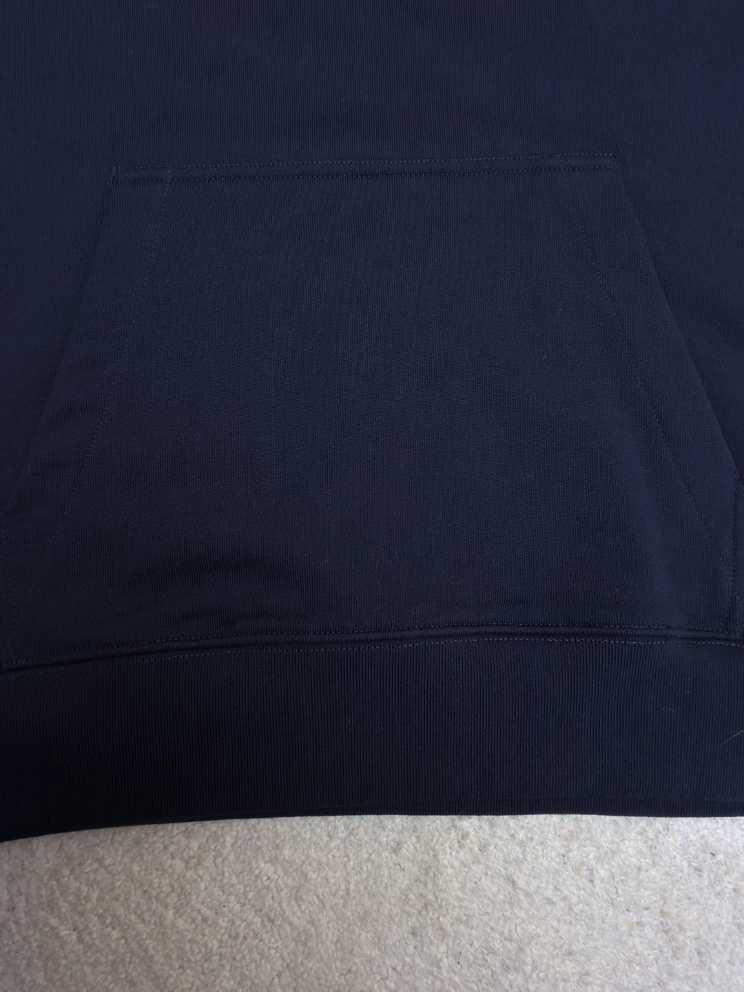 Burberry 巴宝莉 绒毛马刺绣连帽卫衣 长袖 外套 海军蓝 B0 81184101