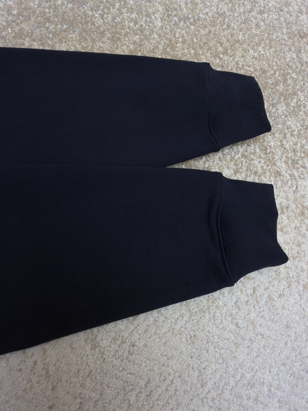 Burberry 巴宝莉 绒毛马刺绣连帽卫衣 长袖 外套 海军蓝 B0 81184101