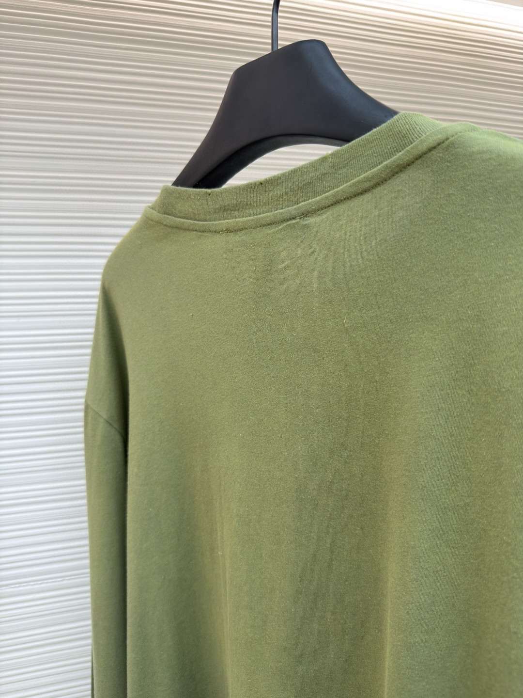 Acne Studios 1996泥染水洗做旧圆领T恤 打底衫 长袖 黑色 白色 绿色 棕色 A5 80IT2S022