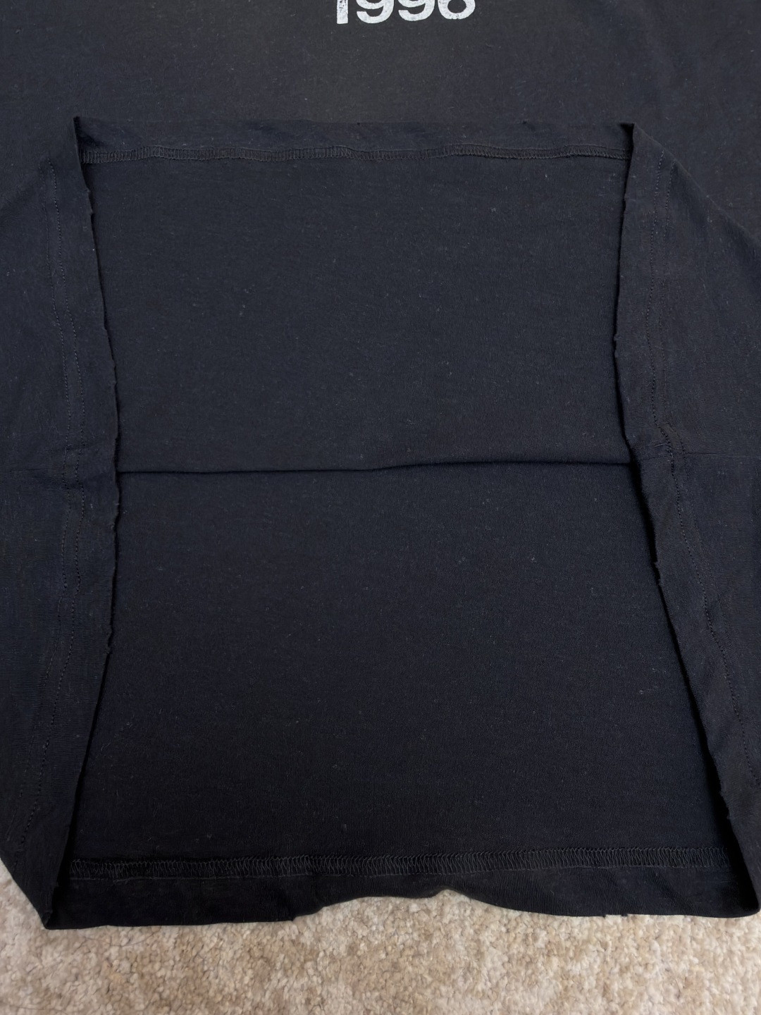 Acne Studios 1996泥染水洗做旧圆领T恤 打底衫 长袖 黑色 白色 绿色 棕色 A5 80IT2S022