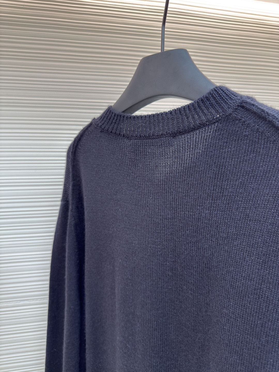 Acne Studios 蝴蝶结刺绣针织开衫 毛衣 针织衫 外套 长袖 黑色 B0 B60385-900