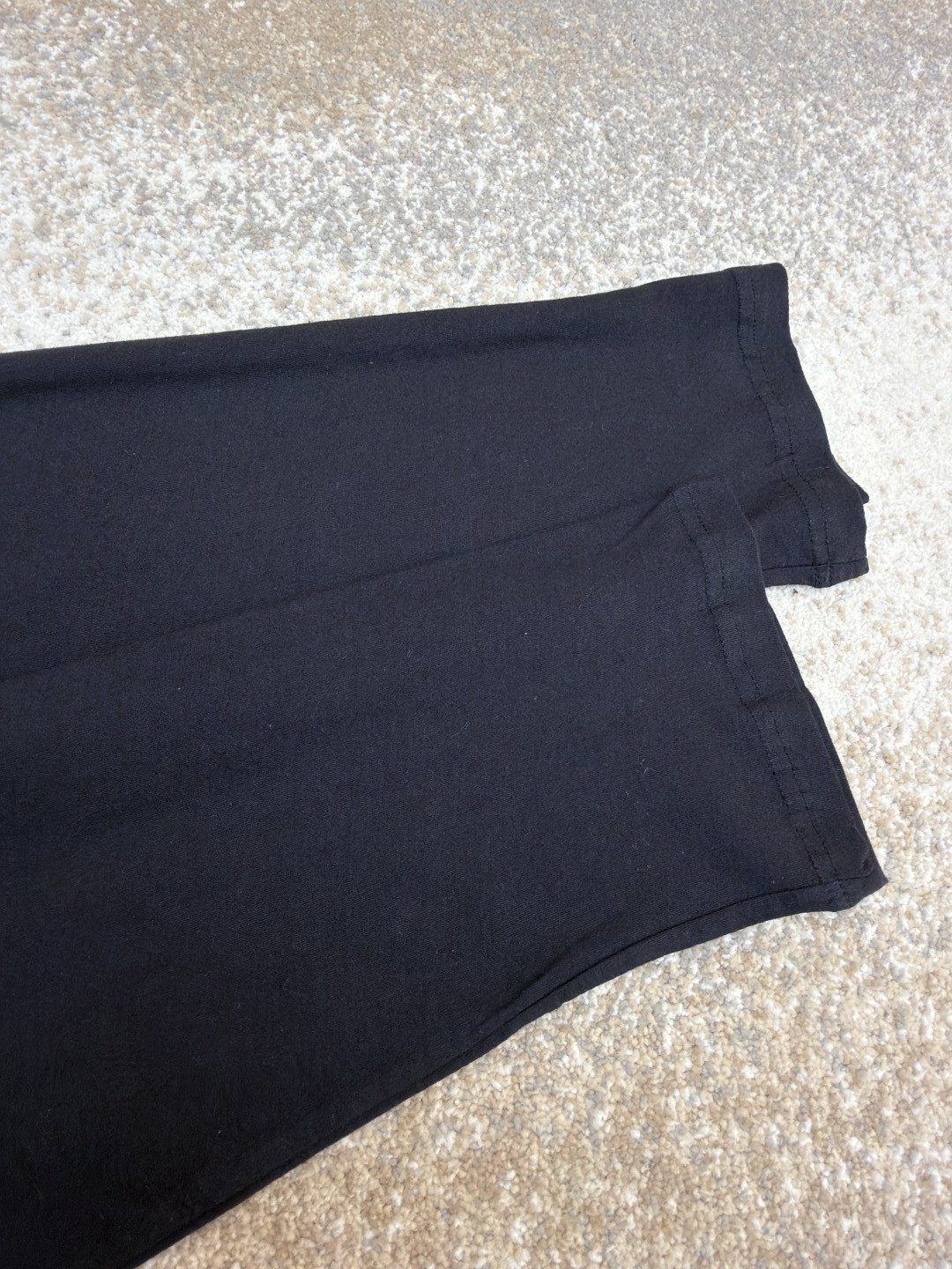 Acne Studios徽标口袋圆领T恤 打底衫 长袖 白色 黑色 A5 CL0439-AEG