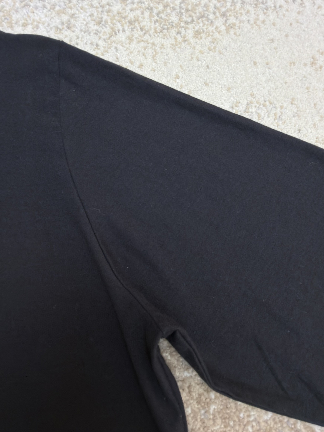 Acne Studios徽标口袋圆领T恤 打底衫 长袖 白色 黑色 A5 CL0439-AEG