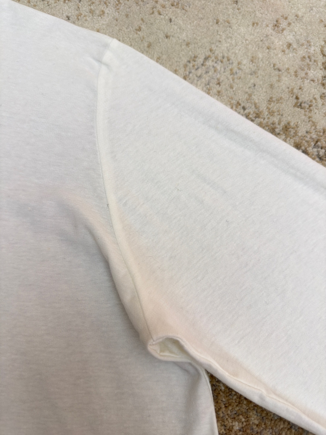 Acne Studios徽标口袋圆领T恤 打底衫 长袖 白色 黑色 A5 CL0439-AEG