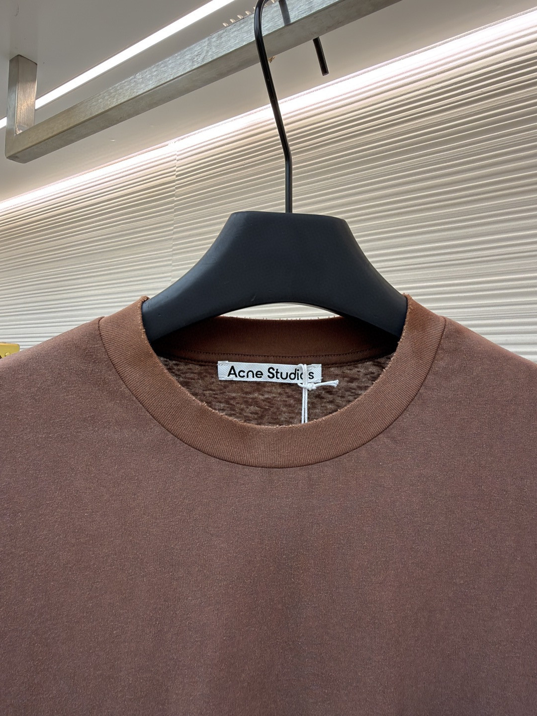 Acne Studios 徽标口袋圆领T恤 短袖 白色 黑色 棕色 A0 CL0414-900