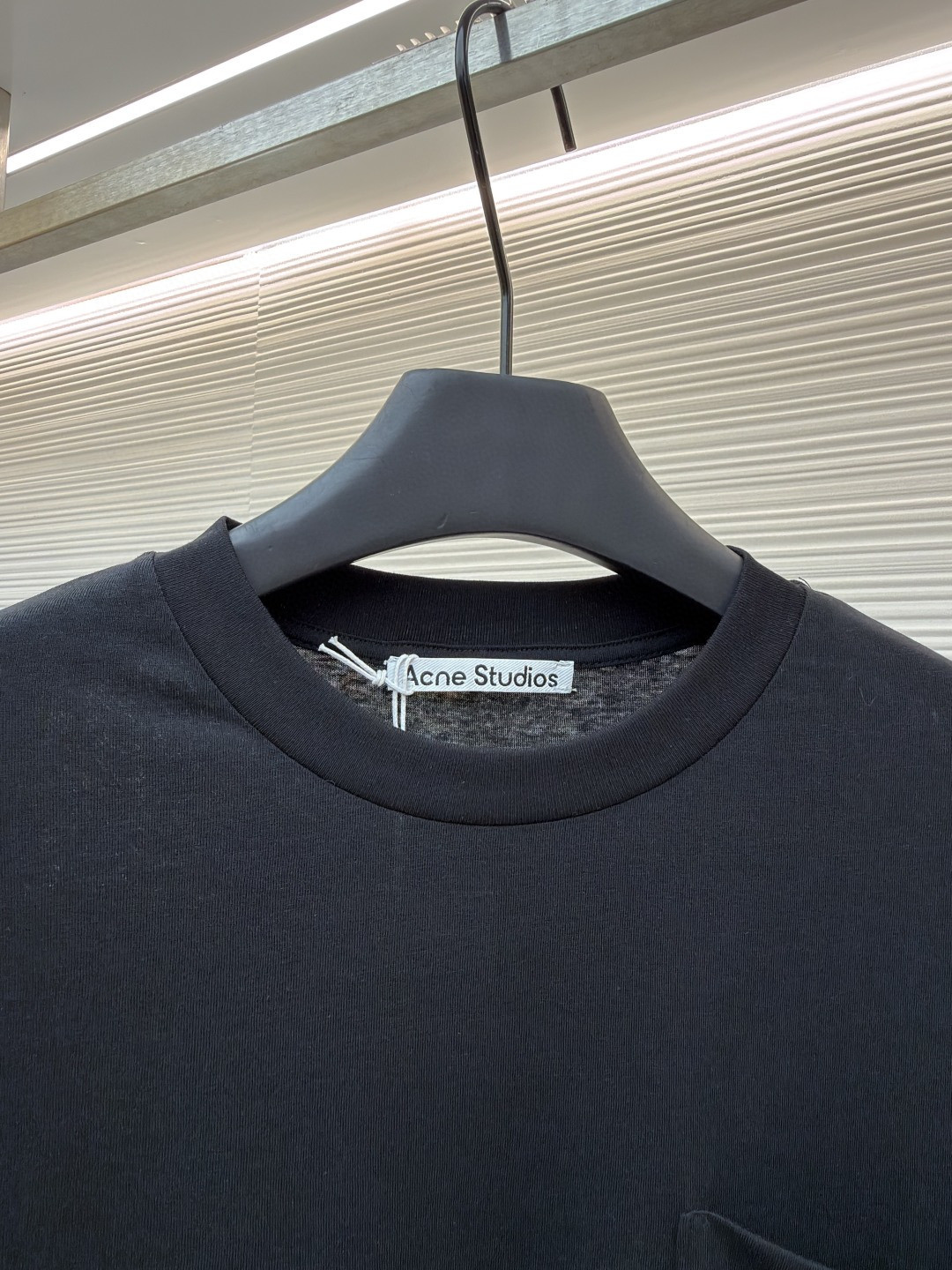 Acne Studios 徽标口袋圆领T恤 短袖 白色 黑色 棕色 A0 CL0414-900