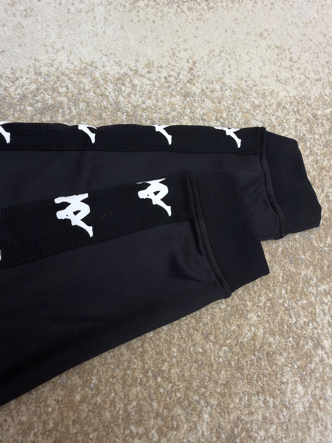 Acne Studios Kappa 卡帕 联名款 徽标拉链运动衫 外套 夹克 长袖 黑色 B0 CI0196-900