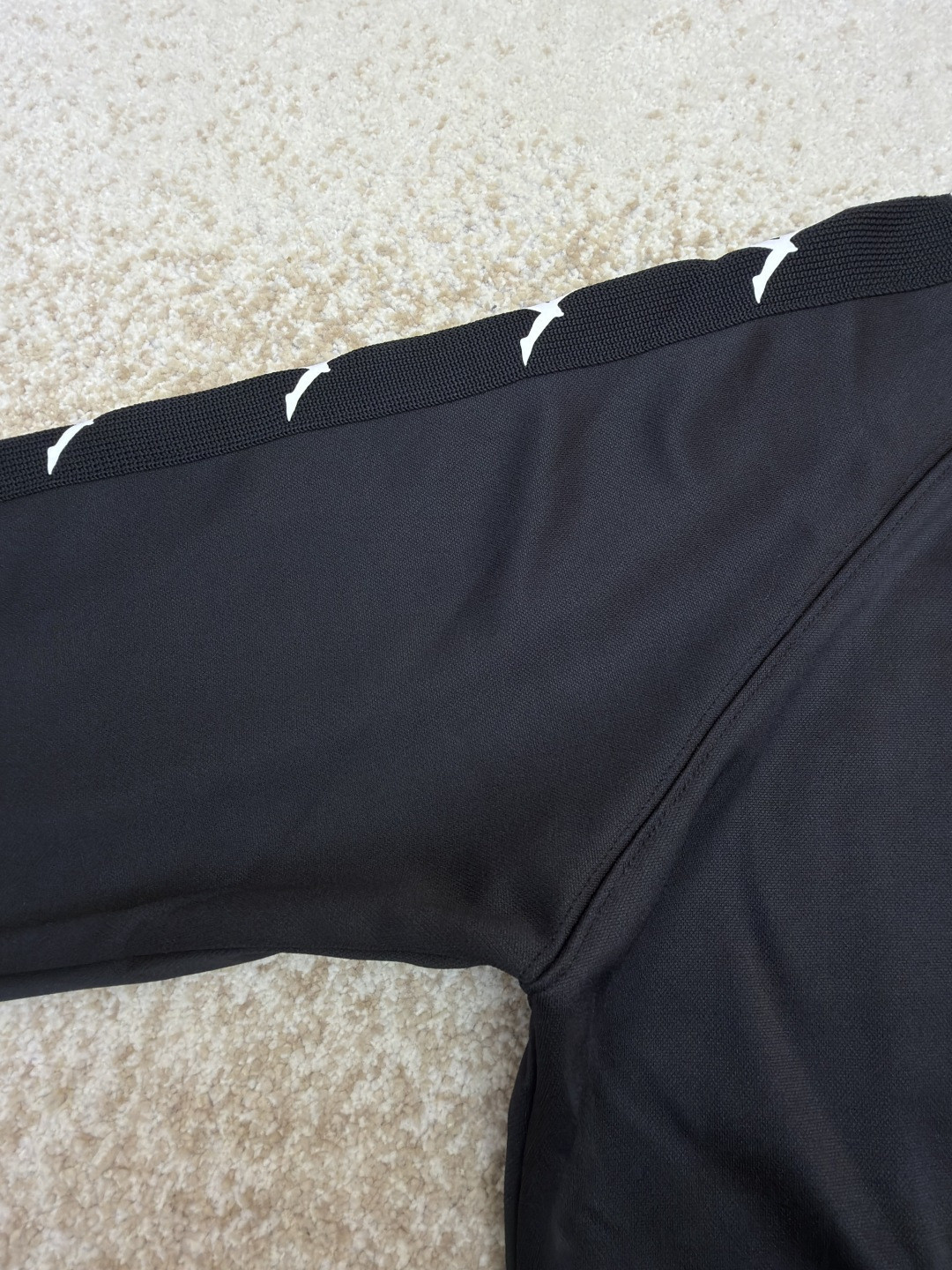 Acne Studios Kappa 卡帕 联名款 徽标拉链运动衫 外套 夹克 长袖 黑色 B0 CI0196-900