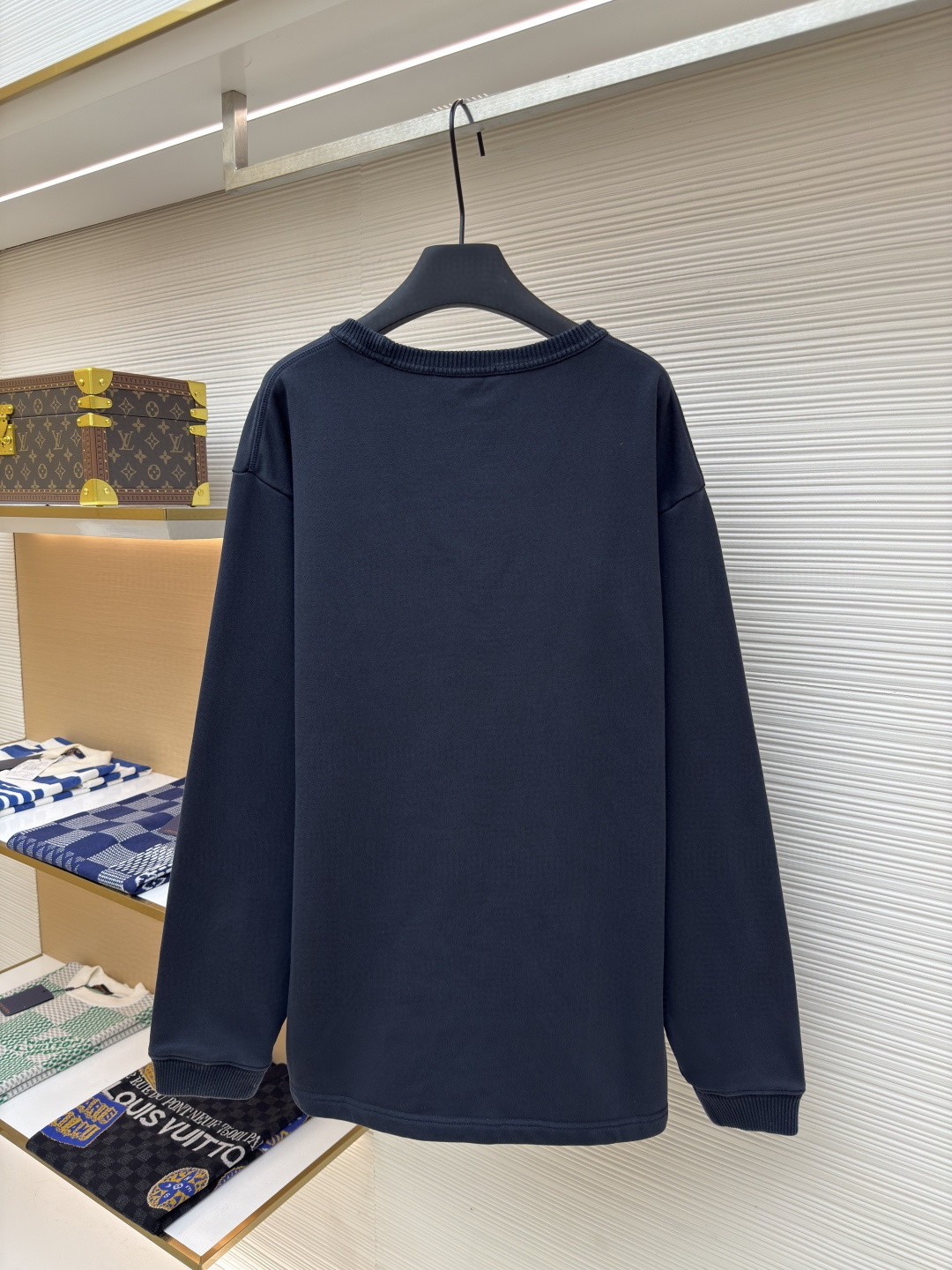 Acne Studios 胸前徽标圆领卫衣 T恤 长袖 白色 黑色 A5 CI0169-900