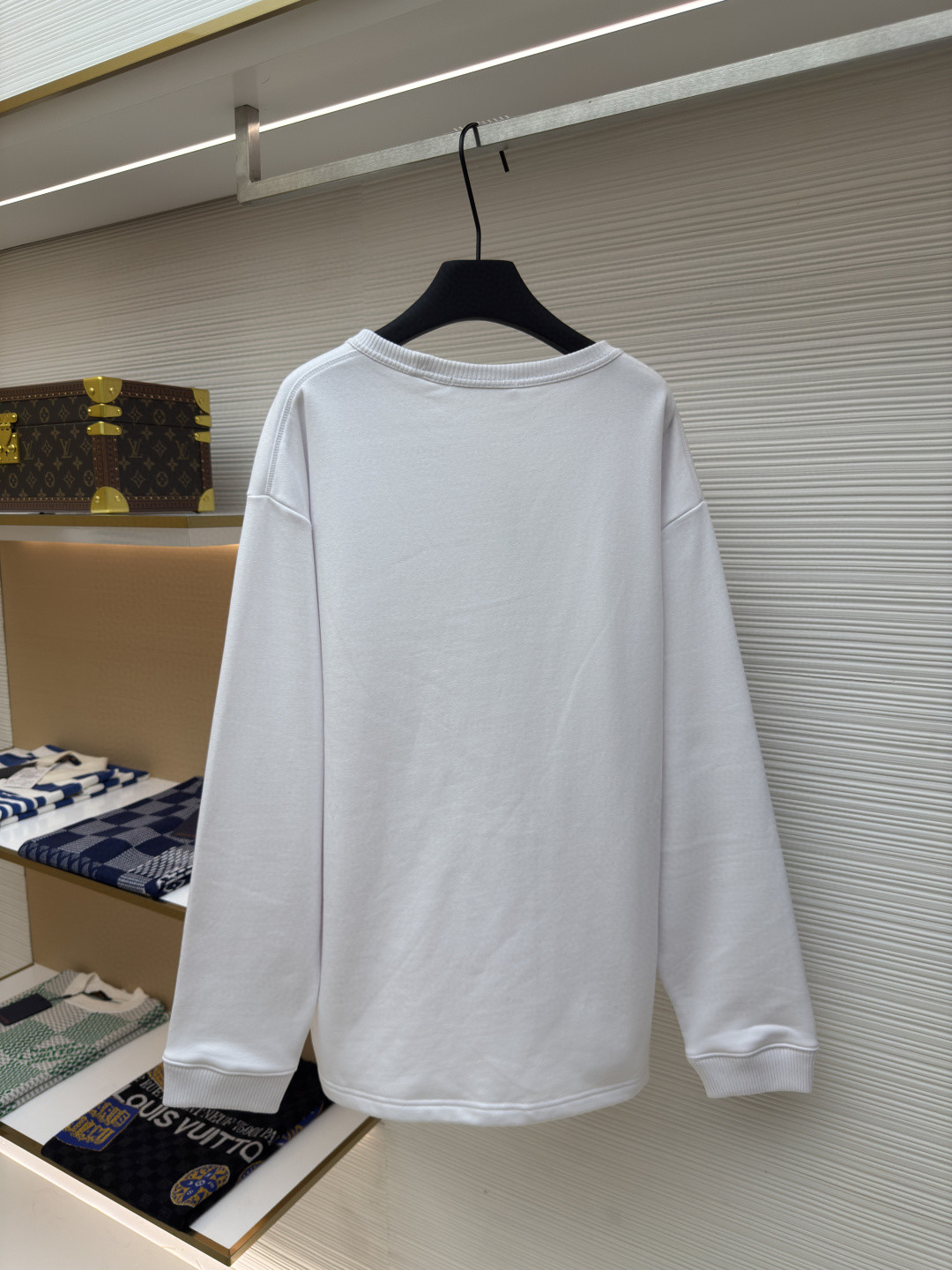 Acne Studios 胸前徽标圆领卫衣 T恤 长袖 白色 黑色 A5 CI0169-900