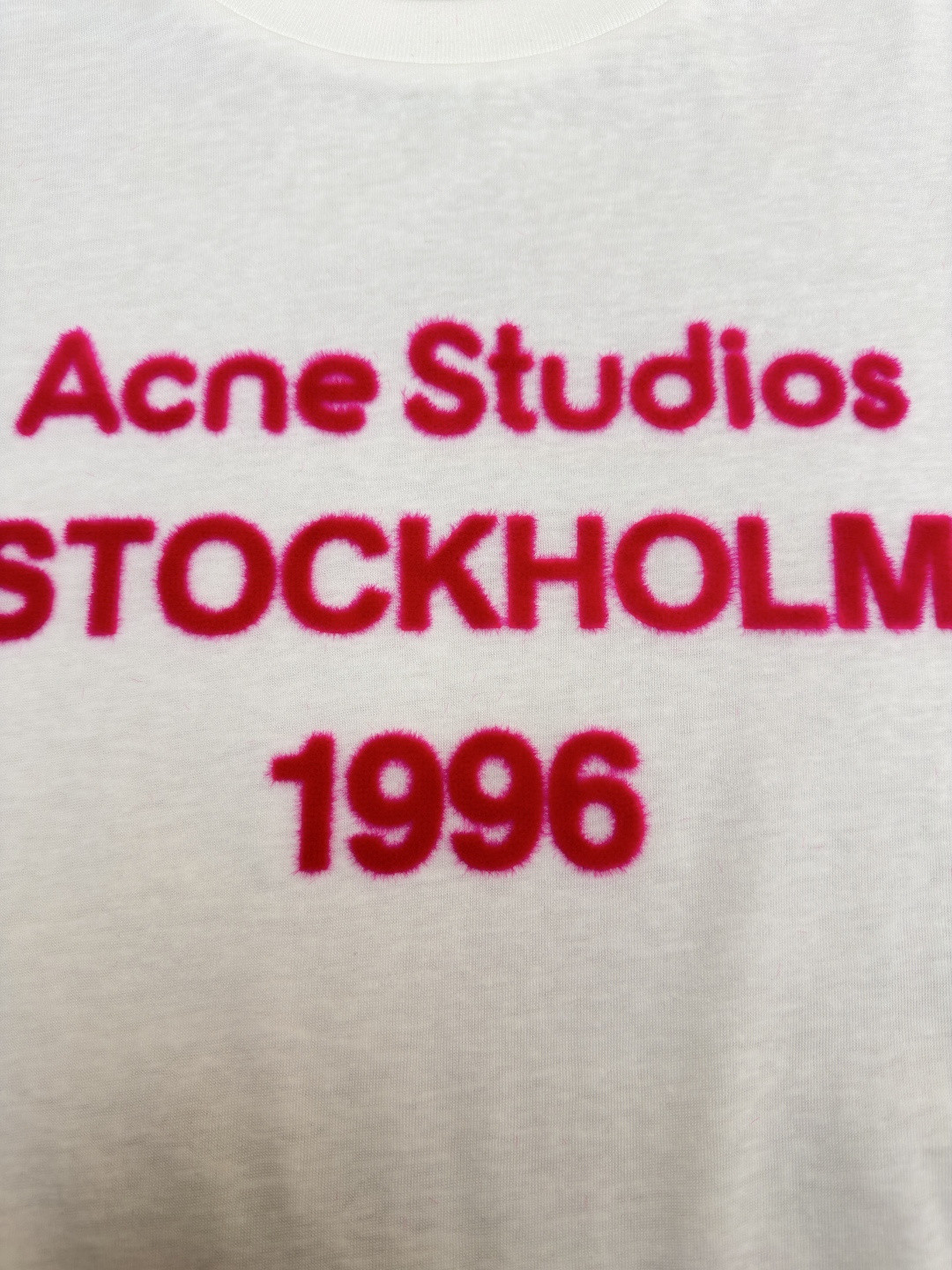 Acne Studios 新春限定圆领T恤 打底衫 长袖 白色 黑色 A5 CL0460-AEG