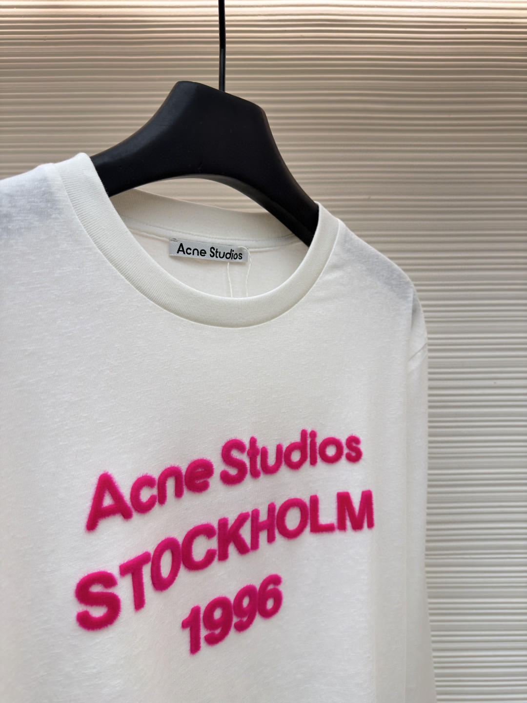 Acne Studios 新春限定圆领T恤 打底衫 长袖 白色 黑色 A5 CL0460-AEG