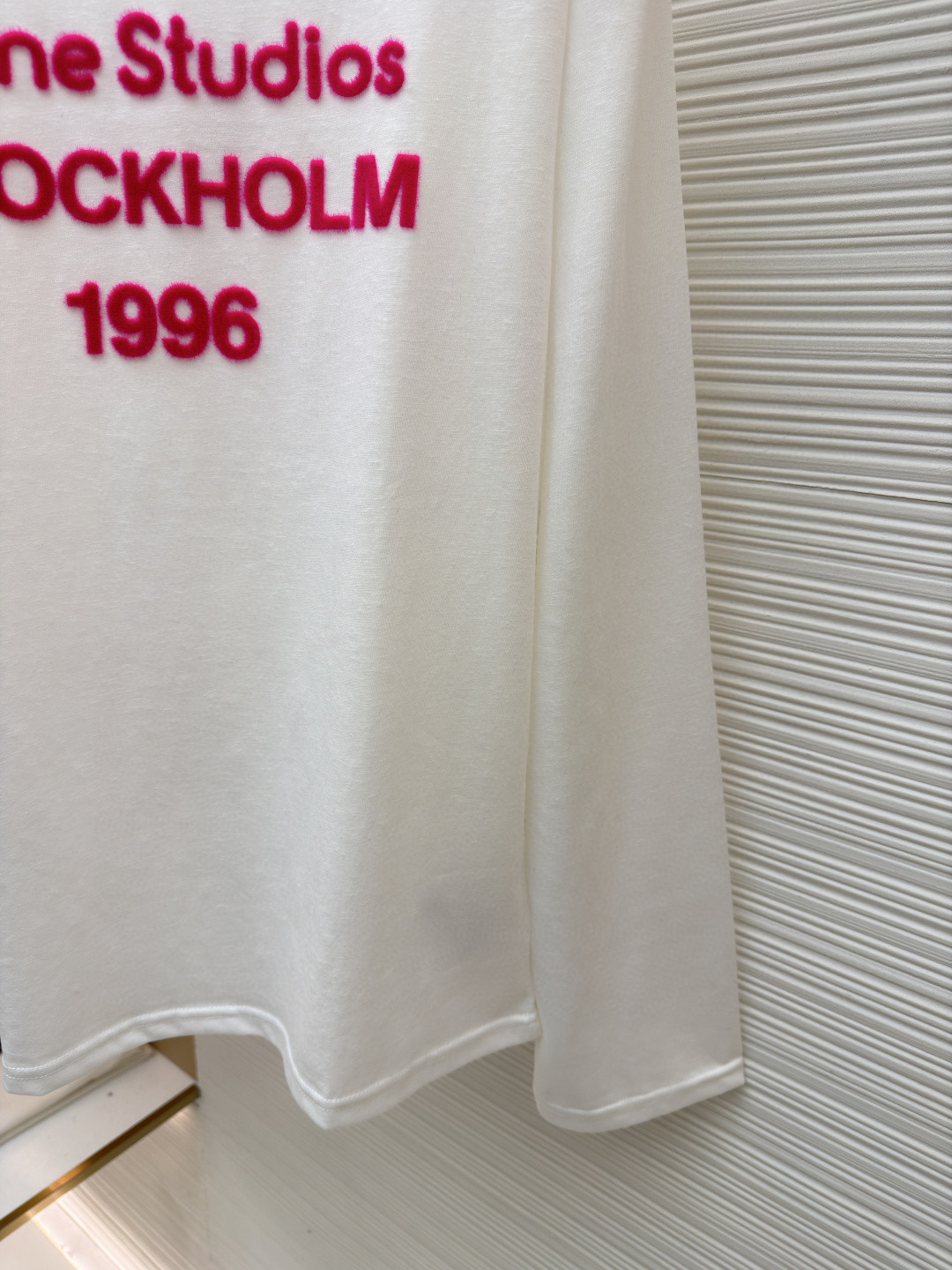 Acne Studios 新春限定圆领T恤 打底衫 长袖 白色 黑色 A5 CL0460-AEG