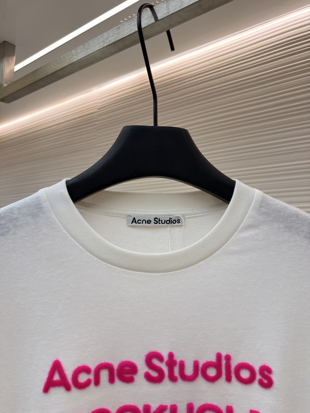 Acne Studios 新春限定圆领T恤 打底衫 长袖 白色 黑色 A5 CL0460-AEG