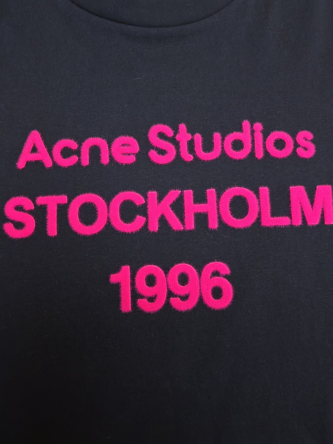 Acne Studios 新春限定圆领T恤 打底衫 长袖 白色 黑色 A5 CL0460-AEG